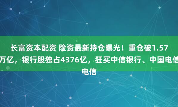 长富资本配资 险资最新持仓曝光！重仓破1.57万亿，银行股独占4376亿，狂买中信银行、中国电信